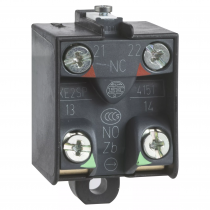 preventa - bloc de contact rapide - pour inter. à pédale à double effet - 1o+1f (xe2sp4151b)