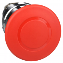 harmony xb4 - tête bouton arrêt urgence - ø40 - pousser tirer - rouge (zb4bt84)