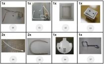 Atlantic - Kit électrique 2200W tous courants pour Conforto Vertical Mural (009251)