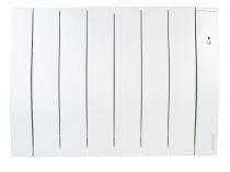 Atlantic - Radiateur connecté Galapagos pilotage intelligent horizontal 1250W blc brillant (500612)