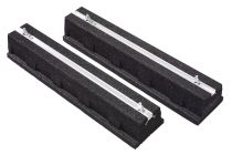 Atlantic - Supports sol caoutchouc noirs pour chauffe-eau thermodynamique (809531)