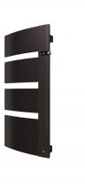 Atlantic - Radiateur sèche-serviettes Sensium mât gauche 1750W noir (814121)