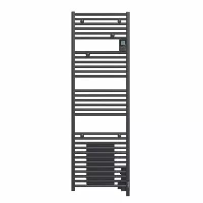 Atlantic - Radiateur s�che-serviettes Doris �lectrique digital ventilo 1500W anthracite (850238)