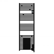 Atlantic - Radiateur sèche-serviettes Doris électrique digital ventilo 1500W Noir (850240)
