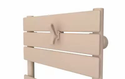 Atlantic - Pat�re papillon pour s�che-serviettes lames plates Beige (850265)