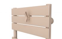 Atlantic - Patère papillon pour sèche-serviettes lames plates Beige (850265)