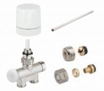 Atlantic - Kit de raccordement pour sèche-serviettes monotube manuelle blanc (850326)