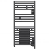 Atlantic - Radiateur sèche-serviettes connecté Doris digital 750W anthracite (850477)