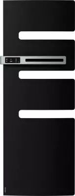 Atlantic - Radiateur s�che-serviettes connect� Serenis m�t gauche 750W Noir (850560)