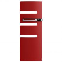 Atlantic - Radiateur sèche-serviettes connecté Serenis mât droite 750W Rouge passion (850563)