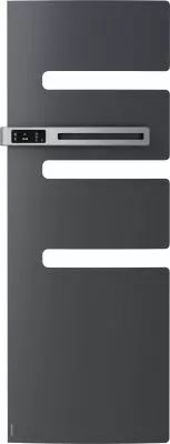 Atlantic - Radiateur s�che-serviettes connect� Serenis m�t gauche 750W Graphite (850570)