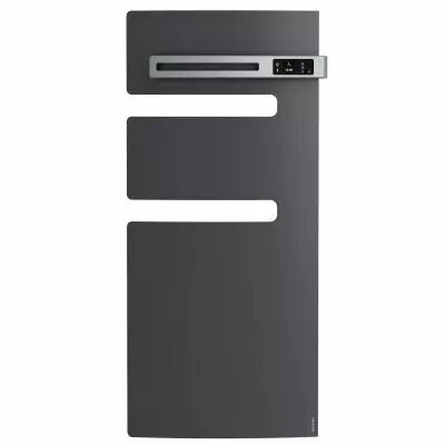Atlantic - Radiateur s�che-serviettes connect� Serenis m�t gauche 750W anthracite (850572)