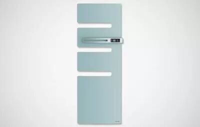 Atlantic - Radiateur s�che-serviettes connect� Serenis m�t droite 750W Vert d'eau (850584)