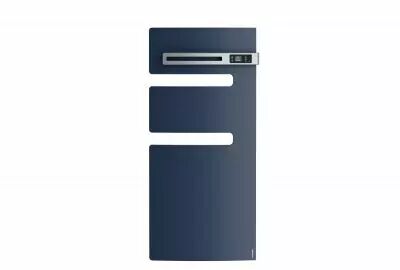 Atlantic - Radiateur s�che-serviettes connect� Serenis m�t gauche 1500W Bleu Prof (850589)