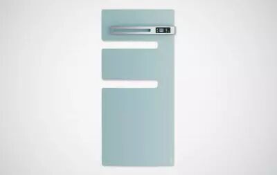 Atlantic - Radiateur s�che-serviettes connect� Serenis m�t droite 1500W Vert d'eau (850594)