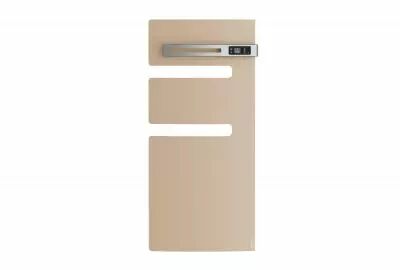 Atlantic - Radiateur s�che-serviettes connect� Serenis m�t droite 1500W Beige (850598)