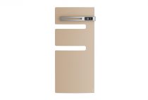 Atlantic - Radiateur sèche-serviettes connecté Serenis mât droite 1500W Beige (850598)