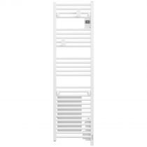 Atlantic - Radiateur sèche-serviettes Doris Digital étroit 0500W blanc brillant (851135)