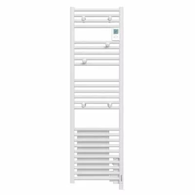 Atlantic - Radiateur s�che-serviettes Doris Digital �troit ventilo 1300W blanc carat (851152)