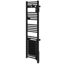 Atlantic - Radiateur sèche-serviettes connecté Doris digital étroit 1300W noir (851295)