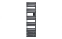 Atlantic - Radiateur sèche-serviettes connecté Adelis digital étroit 1500W Graphite (861944)