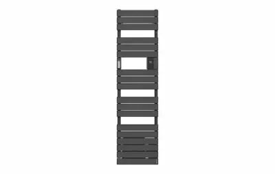 Atlantic - Radiateur s�che-serviettes connect� Adelis digital �troit 1500W Anthracite (861945)