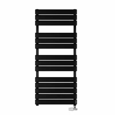 Atlantic - Radiateur s�che-serviettes Adelis eau chaude collecteurs 0873W noir (863335)