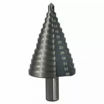 foret &eacute;tag&eacute;s polydiam, cotes m&eacute;triques &agrave; finition hss 5 &agrave; 35mm (225007)