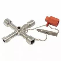 cl&eacute; universelle pour armoires &eacute;lectriques (394010)