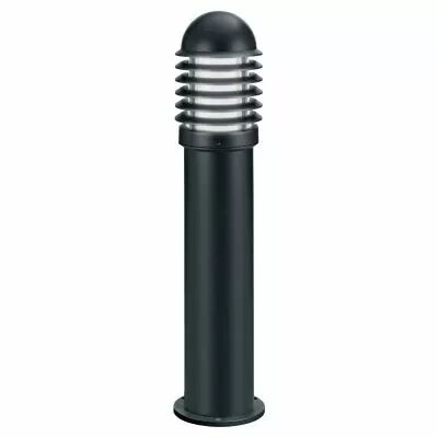 caleo 1 - borne ext. ip44 ik07, noir, e27 100w max., lpe non incl., haut.73cm (1798)