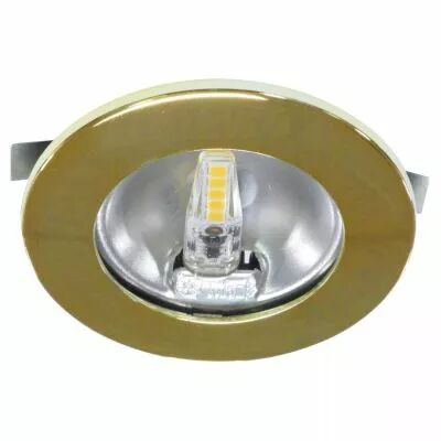 kit s1200 led - encastr�s dor�s avec led g4 1,8w 3000k 150lm, driver inclus (50776)