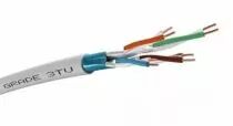 c&acirc;ble r&eacute;seau grade 3 tv f/ftp &agrave; 4 paires torsad&eacute;es 2150mhz 4p f/ftp 500m (grade3tvt)
