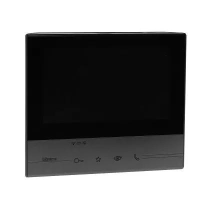 bticino-poste int�rieur couleur 7pouces tactile m�moire image classe 300x connect� noir (bt344643)