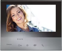 bticino-poste int&eacute;rieur couleur 7pouces tactile m&eacute;moire image classe 300x connect&eacute; noir (bt344643)