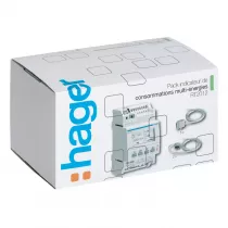 hager - pack afficheur modulaire des consommations multi-&eacute;nergies rt2012 (ec453)