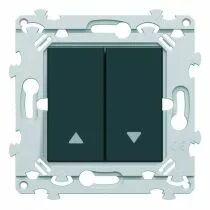 hager - double va et vient essensya volet roulant anthracite (we300a)