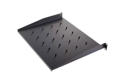 etagere fixe 2u 19  p.250 noir ral9005 (idplfix2u250)
