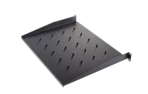 etagere fixe 2u 19  p.250 noir ral9005 (idplfix2u250)