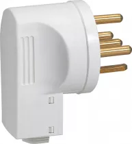 legrand-fiche 3p+n+t 32a &agrave; sortie lat&eacute;rale par embout avec serre-c&acirc;bles (055807)