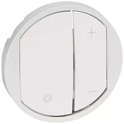 legrand-enjoliveur c�liane pour variateurs - blanc (065083)