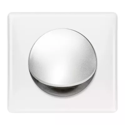 legrand-plaque c�liane laqu� 1 poste - finition blanc (066631)
