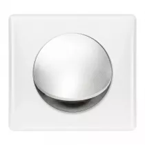 legrand-plaque c&eacute;liane laqu&eacute; 1 poste - finition blanc (066631)