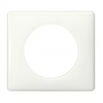 legrand-plaque c&eacute;liane laqu&eacute; 1 poste - finition blanc (066631)