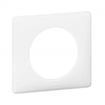 legrand-plaque c&eacute;liane laqu&eacute; 1 poste - finition blanc (066631)
