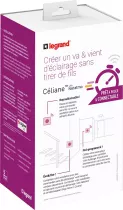 legrand-pr&ecirc;t &agrave; poser c&eacute;liane cr&eacute;er un va-et-vient - commande + inter (067633)