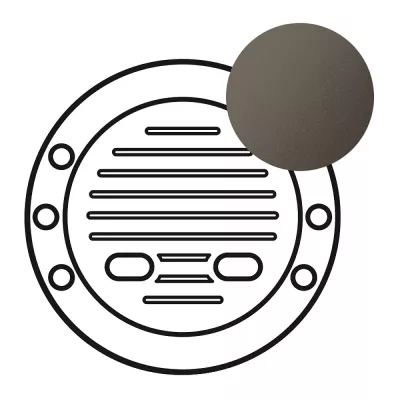 legrand-enjoliveur c�liane pour carillon d'ambiance - finition graphite (067987)