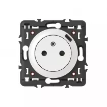 legrand-prise surface c&eacute;liane avec prise usb en face avant type-c - 7,5w - blanc (068127)
