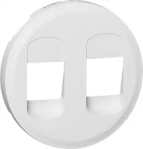 legrand-enjoliveur c&eacute;liane pour prise haut parleur double - blanc (068212)