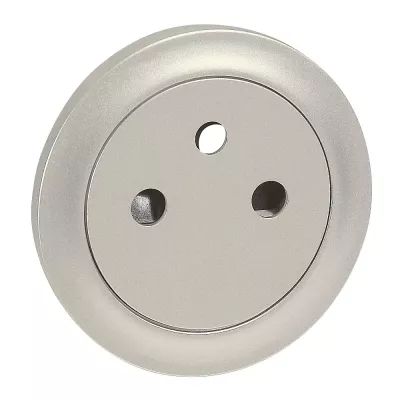 legrand-enjoliveur c�liane pour prise de courant 2p+t surface - finition titane (068411)