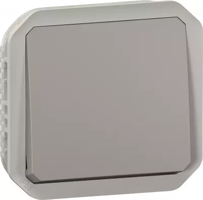 legrand-poussoir no plexo composable - finition gris (069540l)